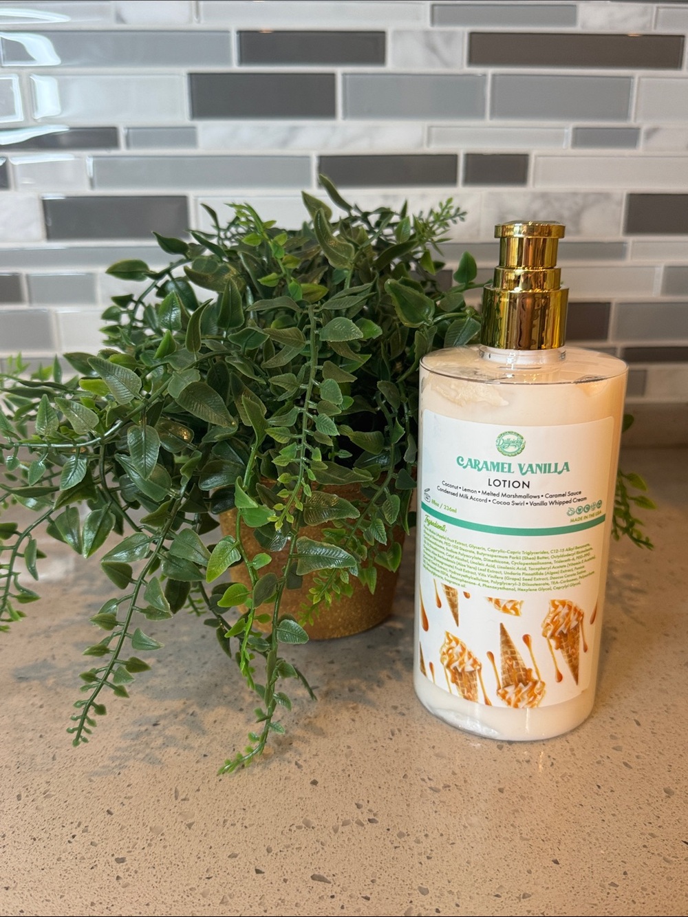 DILLPICKY CARAMEL VANILLA LOTION